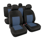 Classic, set fodere coordinate in jacquard - Avio/Nero