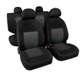 Classic, set fodere coordinate in jacquard - Grigio/Nero