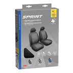 Sprint, coppia coprisedili anteriori in poliestere - Antracite