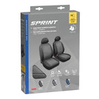 Sprint, coppia coprisedili anteriori in poliestere - Grigio