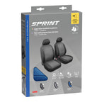 Sprint, coppia coprisedili anteriori in poliestere - Blu