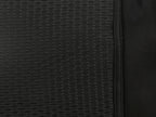 Duka XL-Fit, coppia coprisedili anteriori in tessuto jacquard e poliestere elasticizzati - Nero