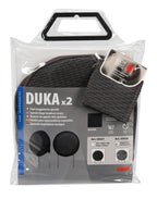 Duka Round-Fit x2, copri poggiatesta speciali - Grigio