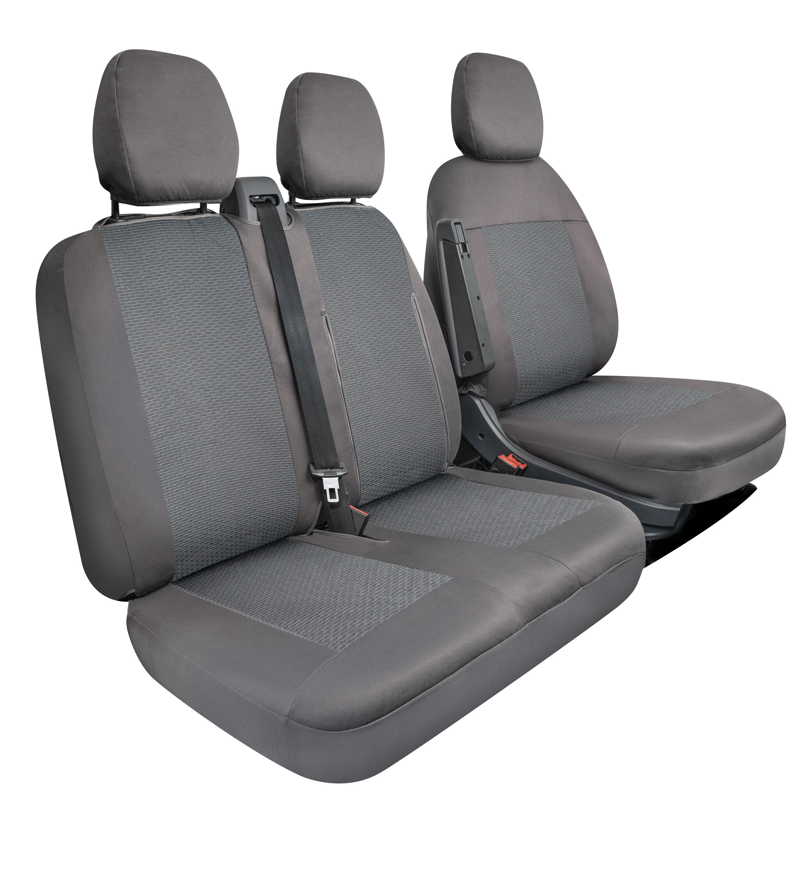 Set fodere semi-custom per furgoni - Grigio - Guidatore M - Panchina M