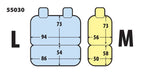 Set fodere semi-custom per furgoni - Grigio - Guidatore M - Panchina L