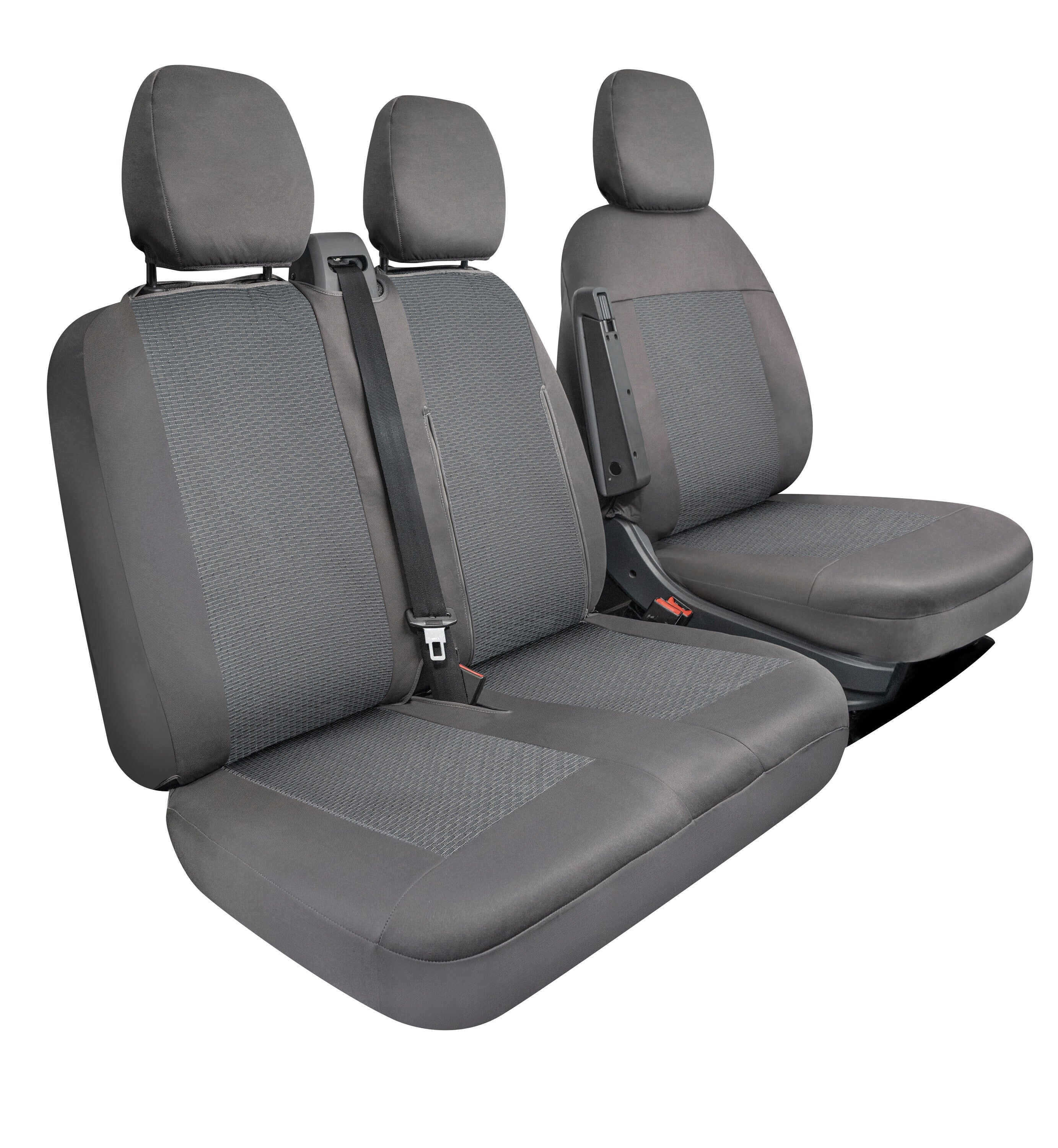 Set fodere semi-custom per furgoni - Grigio - Guidatore M - Panchina L