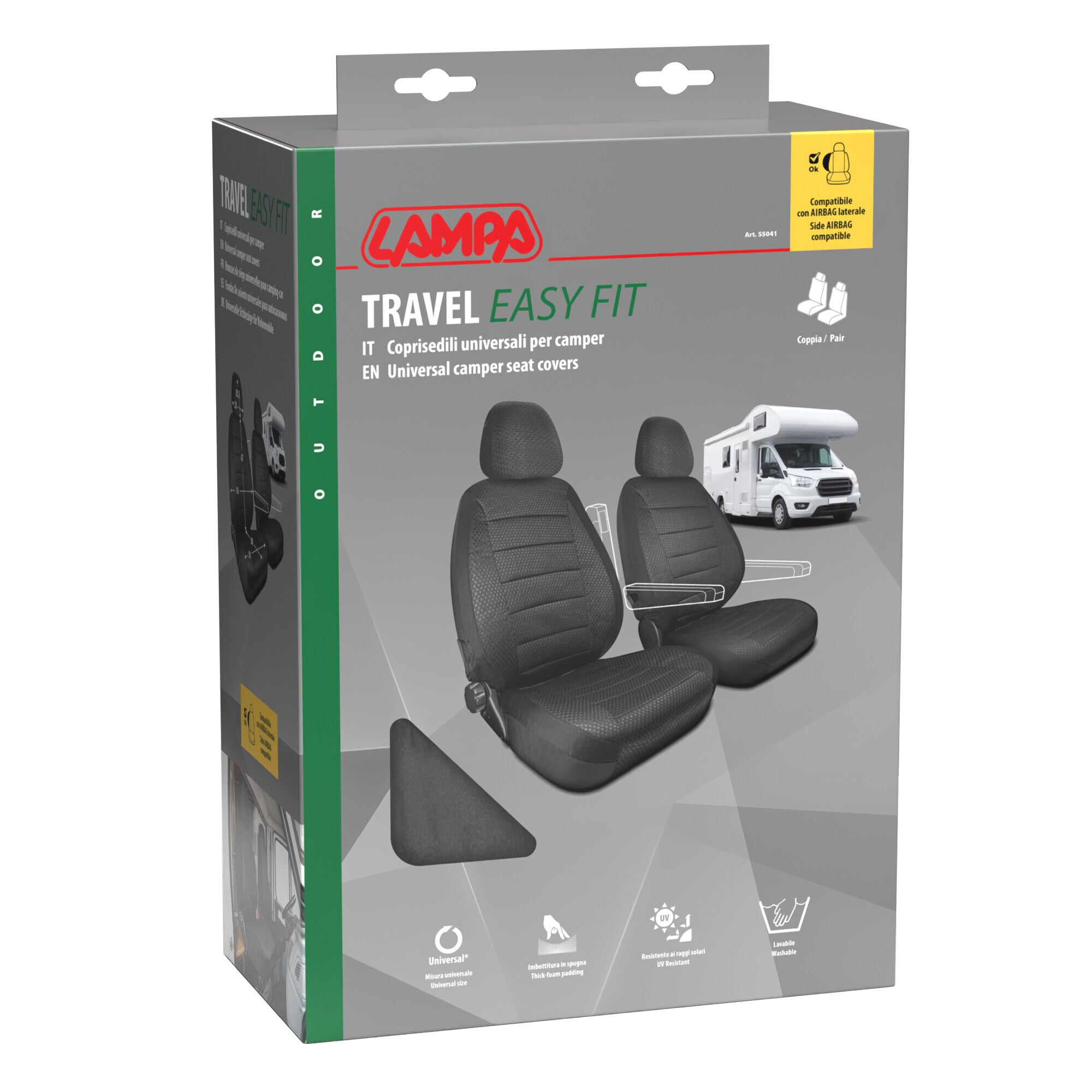 Travel Easy Fit, coprisedili universali per camper