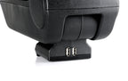 Premium, bracciolo 3 funzioni con doppio sistema di fissaggio e connessione USB, 12V - Carbon-Look