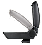 Premium, bracciolo 3 funzioni con doppio sistema di fissaggio e connessione USB, 12V - Carbon-Look