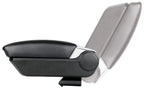 Premium, bracciolo 3 funzioni con doppio sistema di fissaggio e connessione USB, 12V - Silver