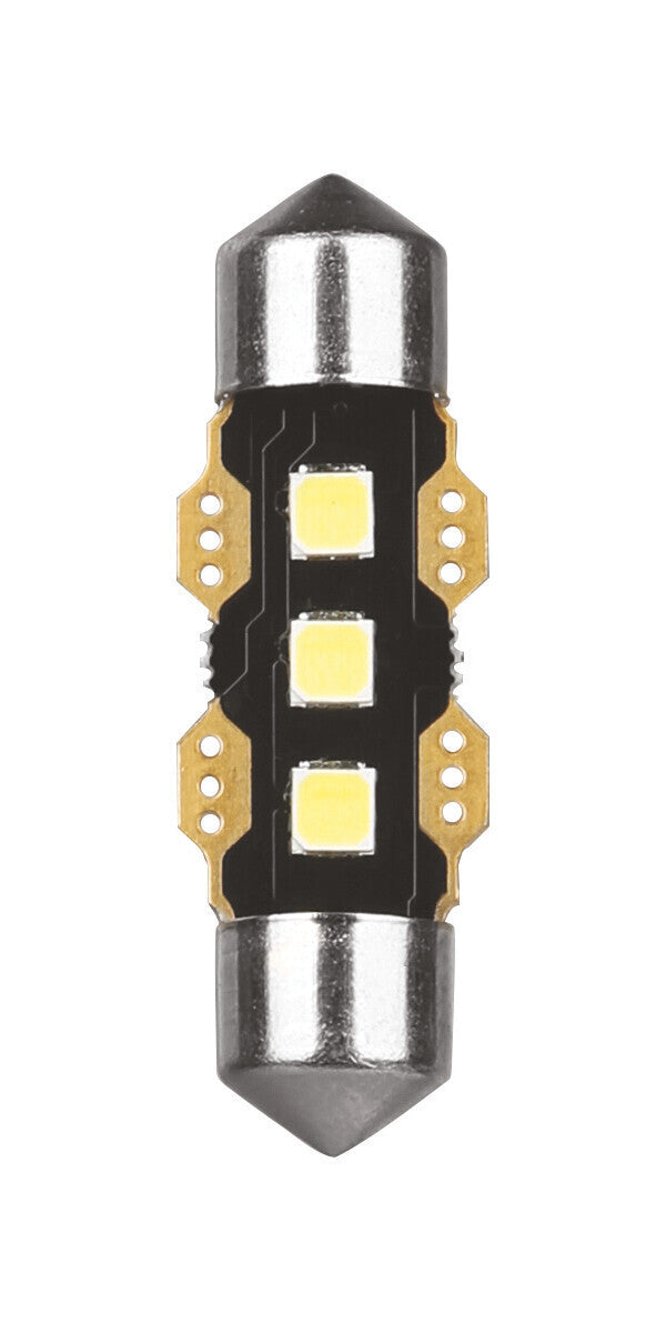12V Ultra-Lumen Series - 11,3x36 mm - SV8,5-8 - 1 pz - Scatola - Bianco - Doppia polarità
