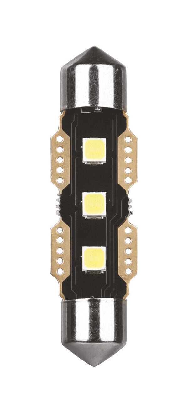 12V Ultra-Lumen Series - 11,3x41 mm - SV8,5-8 - 1 pz - Scatola - Bianco - Doppia polarità