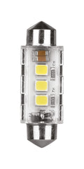 12/24V Pro-User Series - 12,5x36 mm - SV8,5-8 - 1 pz - Scatola - Bianco - Doppia polarità - Resistenza incorporata