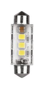 12/24V Pro-User Series - 12,5x36 mm - SV8,5-8 - 1 pz - Scatola - Bianco - Doppia polarità - Resistenza incorporata