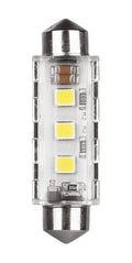 12/24V Pro-User Series - 12,5x41 mm - SV8,5-8 - 1 pz - Scatola - Bianco - Doppia polarità - Resistenza incorporata