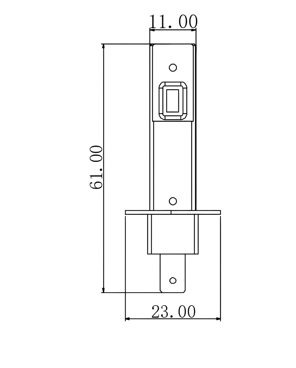 12/24V Halo Led Uranus Series, kit conversione a Led - (H1) - 11W - P14,5s - 1 pz - Scatola