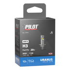 12V Halo Led Uranus Series, kit conversione a Led - (H3) - 20W - PK22s - 1 pz - Scatola