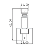 12V Halo Led Uranus Series, kit conversione a Led - (H3) - 20W - PK22s - 1 pz - Scatola
