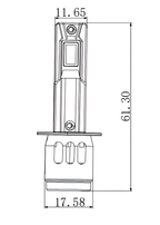 12/24V Halo Led Neptune Series, kit conversione a Led - (H1) - 35W - P14,5s - 1 pz - Scatola