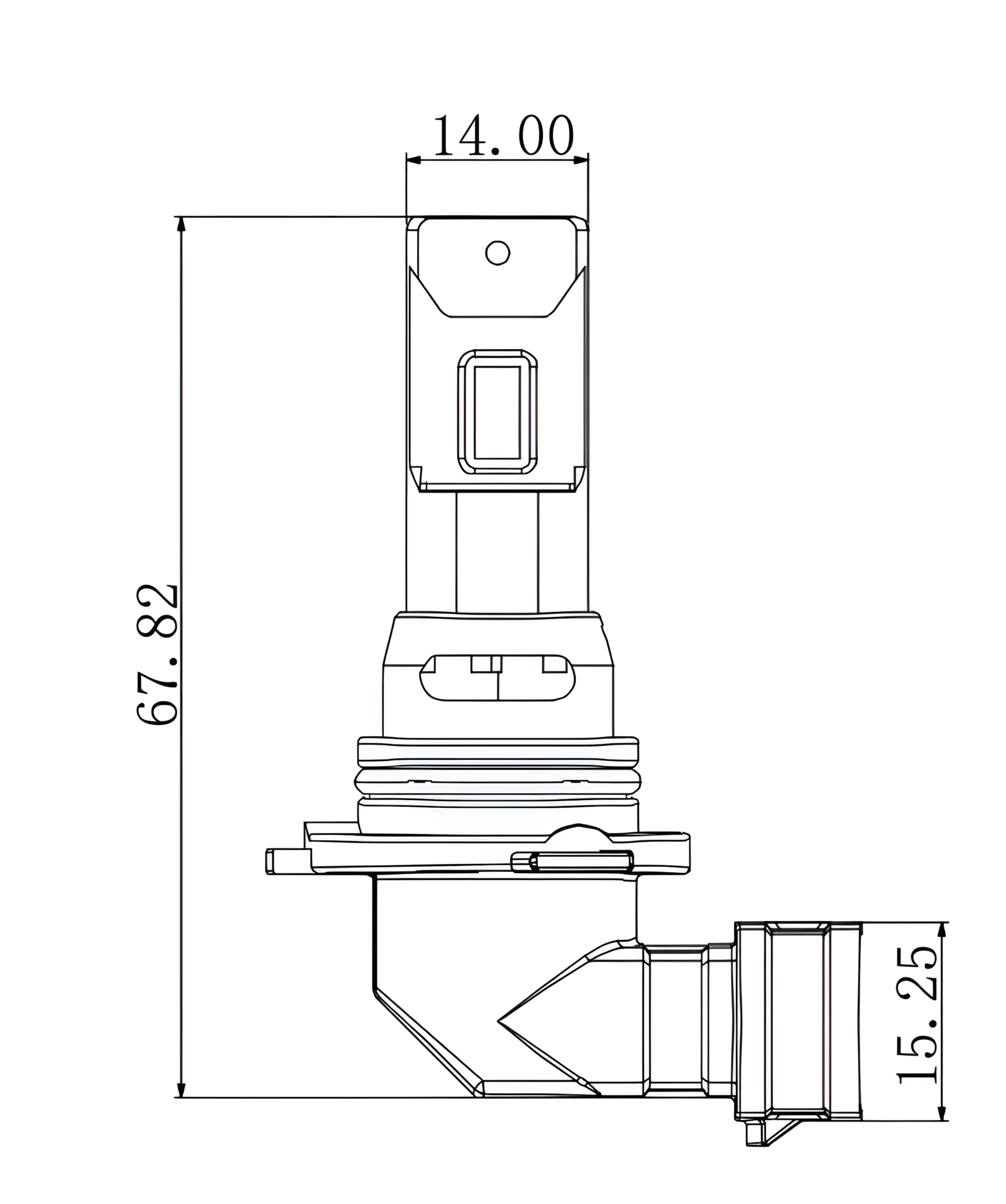 12/24V Halo Led Neptune Series, kit conversione a Led - (HB4 9006) - 38W - P22d - 1 pz - Scatola