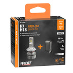 12/24V Halo Led Jupiter Series Quick-Fit - (H7-H18) - 55W - PX26d / PY26d-1 - 1 pz - Scatola