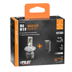 12/24V Halo Led Jupiter Series Quick-Fit - (H4-H19) - 55W - P43t / PU43t-3 - 1 pz - Scatola