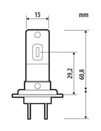 24V Halo Led Venus Series Quick-Fit - (H7) - 15W - PX26d - 1 pz - Scatola