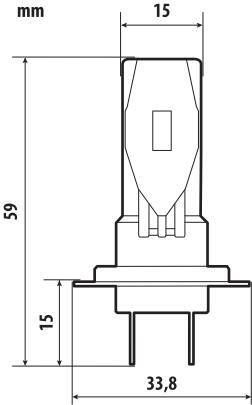 12V Halo Led Alien Series Quick-Fit - (H7-H18) - 25W - PX26d / PY26d-1 - 1 pz - Scatola