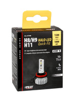 12V Halo Led Hyper Series Quick-Fit - (H8-H9-H11) - 15W - PGJ19-1/2/5 - 1 pz - Scatola