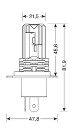 12/24V Halo Led Serie 10 Halo Killer - (H4) - 20W - P43t - 2 pz - Scatola