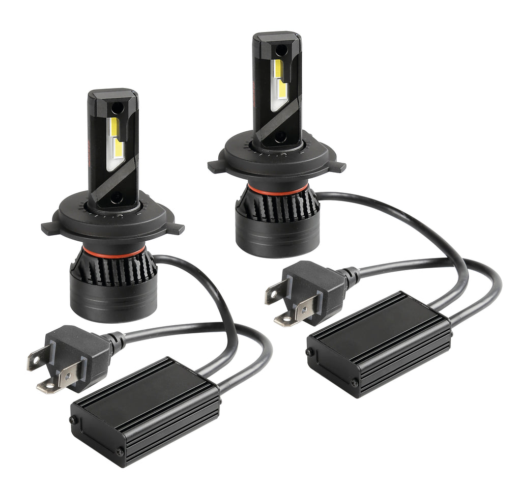 12/24V Halo Led Serie 9 Ultra Power Compact - (H4) - 45W - P43t - 2 pz - Scatola