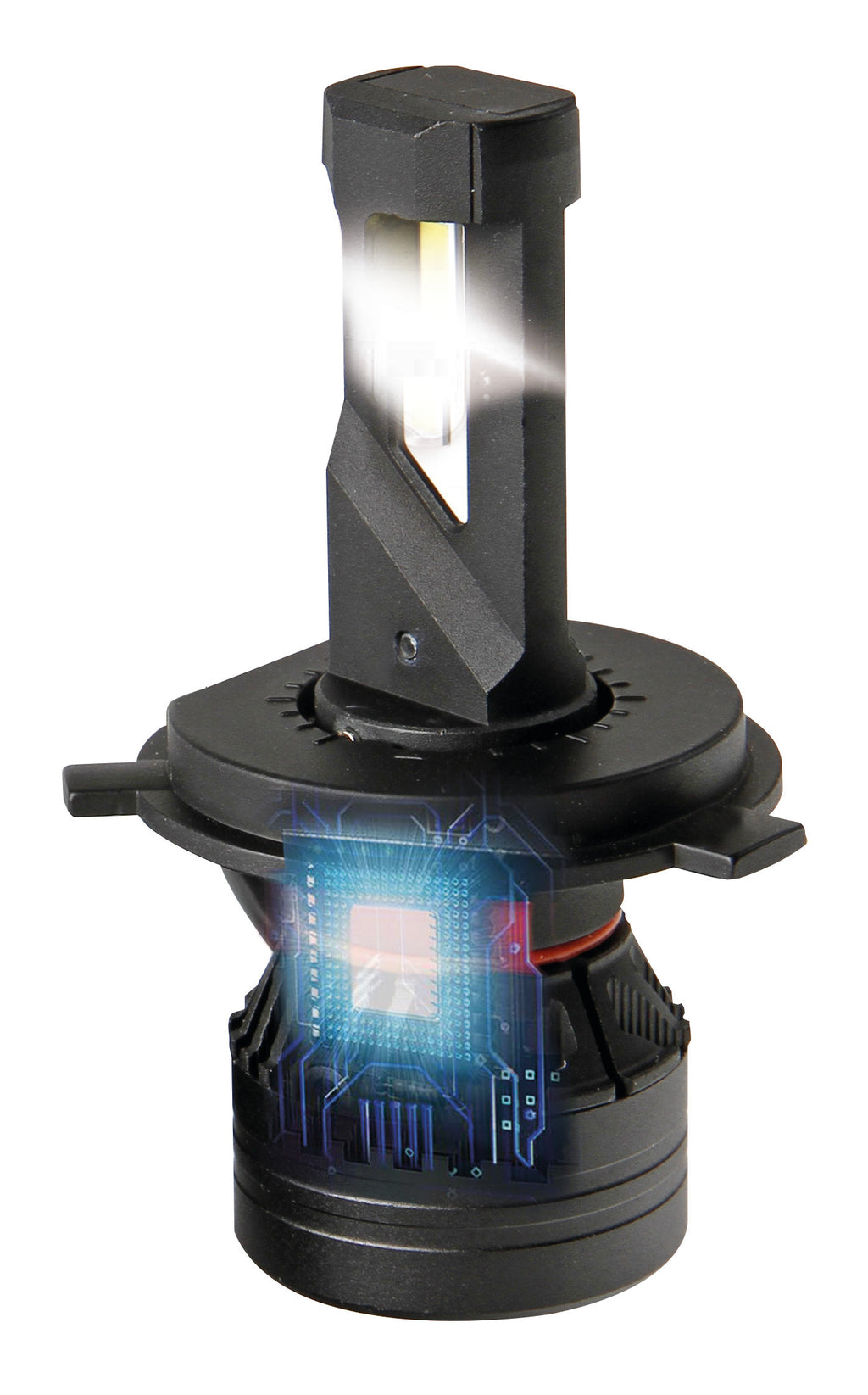 12/24V Halo Led Serie 9 Ultra Power Compact - (H4) - 45W - P43t - 2 pz - Scatola