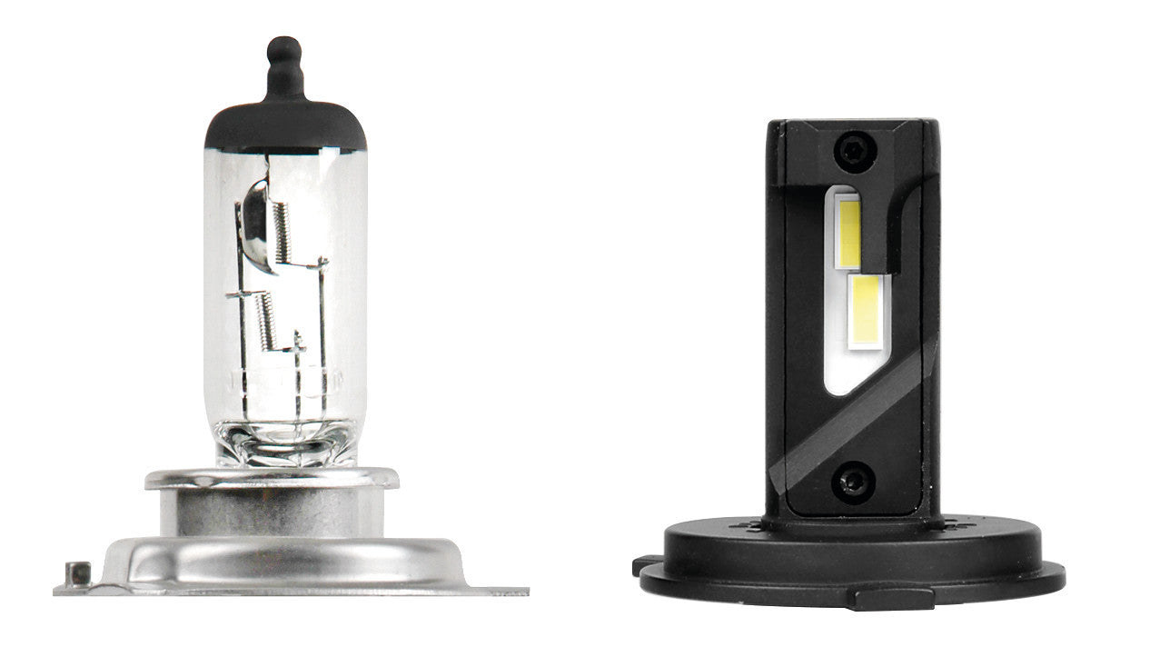 12/24V Halo Led Serie 9 Ultra Power Compact - (H4) - 45W - P43t - 2 pz - Scatola
