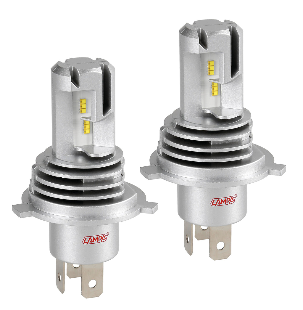 12/24V Halo Led Serie 8 Halo Killer - (H4) - 25W - P43t - 2 pz - Scatola