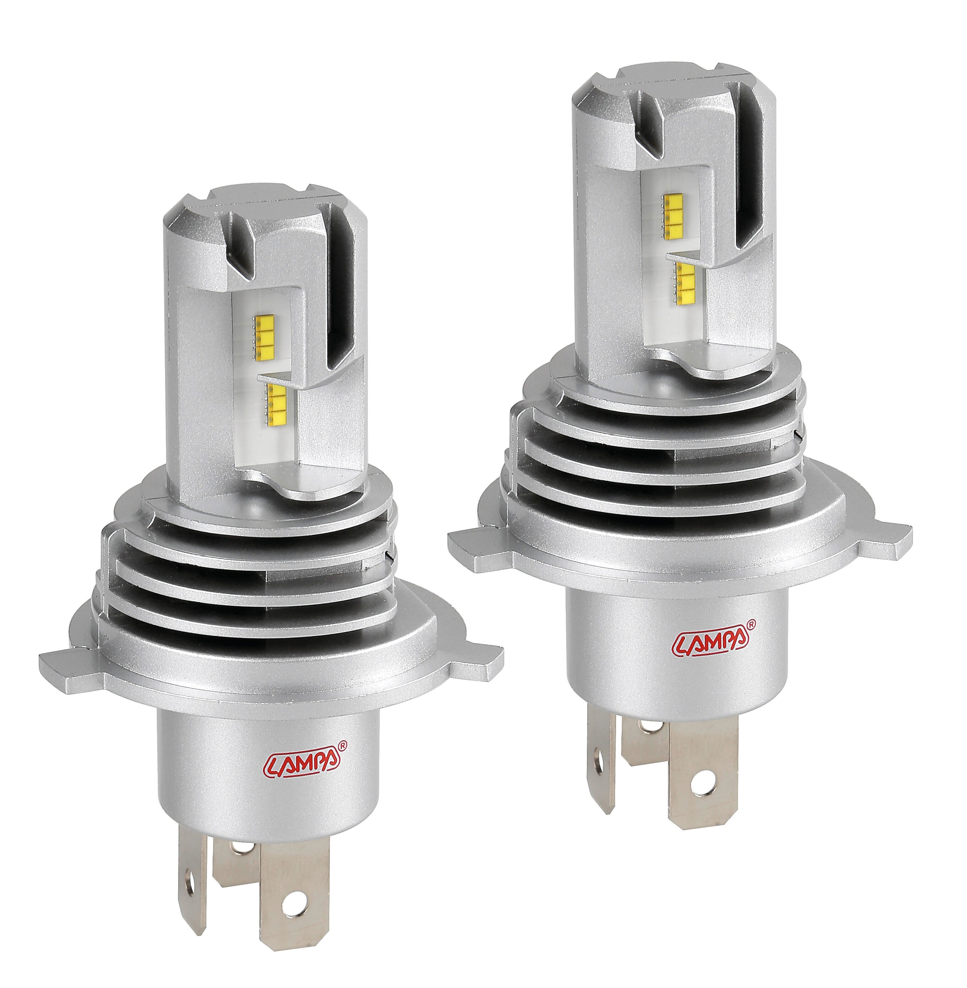 12/24V Halo Led Serie 8 Halo Killer - (H4) - 25W - P43t - 2 pz - Scatola