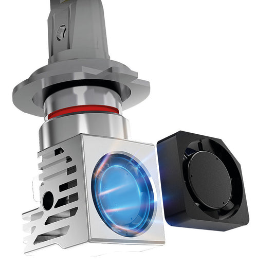 12/24V Halo Led Serie 8 Halo Killer - (H4) - 25W - P43t - 2 pz - Scatola