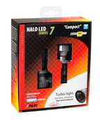 12/24V Halo Led Serie 7 Compact - (H4) - 36W - P43t - 2 pz - Scatola