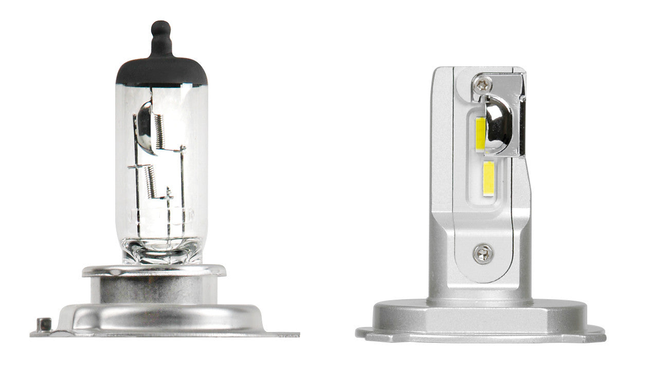 12/24V Halo Led Serie 7 Compact - (H4) - 36W - P43t - 2 pz - Scatola