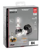 12/24V Halo Led Serie 4 Fit-Master - (H4) - 25W - P43t - 2 pz - Scatola