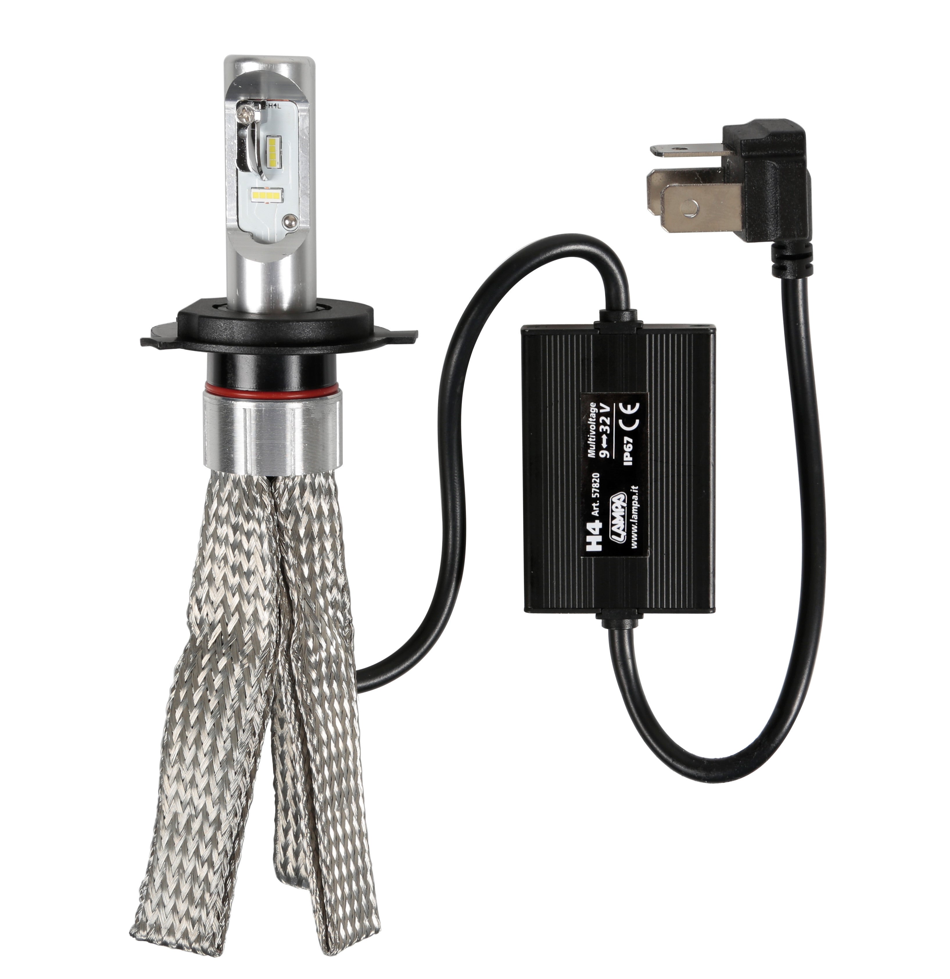 12/24V Halo Led Serie 2 Strip-Cool - (H4) - 20W - P43t - 1 pz - D/Blister