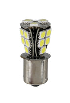 24V Led series - 18 SMD x 1 chip - (P21W) - BA15s - 1 pz - Scatola - Bianco - Doppia polarità - Resistenza incorporata