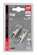 12/24V Led Series - 10 SMD - (T4W) - BA9s - 2 pz - D/Blister - Bianco - Doppia polarità