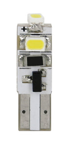 12V Hyper-Led 3 - 3 SMD x 1 chip - (T5) - W2x4,6d - 2 pz - Scatola - Bianco