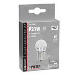12/24V Led Series - 1 SMD x 9 chips - (P21W) - BA15s - 1 pz - Scatola - Bianco