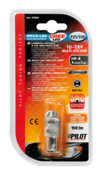 12/24V Mega-Led HP-4 - 4 SMD x 1 chip - (P21/5W) - BAY15d - 1 pz - D/Blister - Arancio