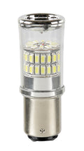 12/24V Mega-Led 48 - 48 SMD x 1 chip - (P21/5W) - BAY15d - 1 pz - D/Blister - Bianco