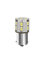 12/24V Led Series - 17 SMD x 1 chip - (P21W) - BA15s - 1 pz - Scatola - Bianco - Doppia polarità - Resistenza incorporata