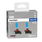 12V Lampada alogena Blu-Xe - H9 - 65W - PGJ19-5 - 2 pz - Scatola