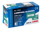 12V Lampada alogena - H11B - 55W - PGJY19-2 - 1 pz - Scatola