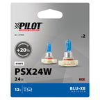 12V Lampada alogena Blu-Xe - PSX24W - 24W - PG20-7 - 2 pz - Scatola